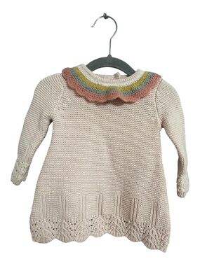 CYNTHIA ROWLEY Knit Baby Dress Size 0-3 months